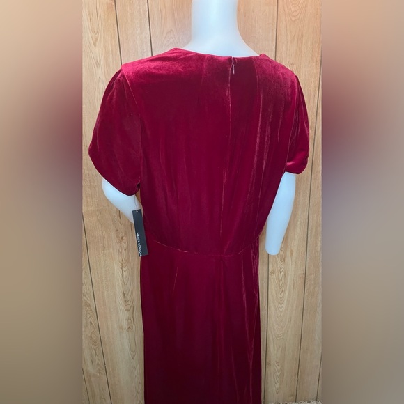 Maggy London Red Asymmetrical Dress - Picture 9 of 12